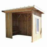 ABRI BUS CHARENTE BOIS 3 M - CIHB