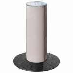 BORNE RÉTRACTABLE Ø 22 CM INOX BROSSÉ - GRIS 7044 - PROCITY