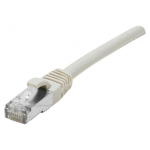 CORDON RJ45 CATEGORIE 6 F/UTP LSOH SNAGLESS GRIS - 0,5 M