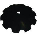 DISQUE CRENELE 660X6 TROU CARRE DE 41 NIAUX
