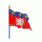 DRAPEAU DE PROVINCE HISTORIQUE LYONNAIS