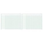 EXACOMPTA REGISTRE COMPTABLE EN COLONNES (18150)- FORMAT 29,7 X 38 CM 110 G/M²- COULEUR BLANC ET VERT