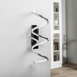LINDBY AGOSTARA APPLIQUE LED, SPIRALE, ARGENTÉE