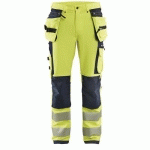 PANTALON STRETCH 4D HAUTE-VISIBILITÉ TAILLE 40L - BLAKLADER