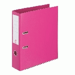 CLASSEUR À LEVIER CARTONNÉ BRUNEAU A4 MAXI - DOS 7,2 CM FUCHSIA