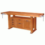 ETABLI BOIS 2,00 M À CAISSON OUTIFRANCE