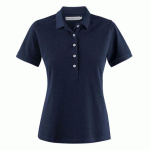 JAMES HARVEST SUNSET POLO PIQUE FEMMES MARINE - TAILLE S