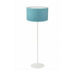 DUOLLA LAMPADAIRE PASTELL ROLLER ABAT-JOUR TURQUOISE