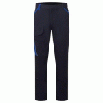 LOT DE 2 - PORTWEST CD131 PANTALON DE TRAVAIL COTON LÉGER WX1 MARINE/ROYAL - TAILLE 36 - STANDARD