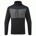 PORTWEST T755 SWEAT SEMI-ZIPPÉ WX3 NOIR - TAILLE S