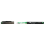 ROLLER A ENCRE LIQUIDE FABER FREE INK BROAD - COLORIS VERT CLAIR - POINTE LARGE 1,5MM