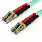 STARTECH.COM CÂBLE FIBRE OPTIQUE MULTIMODE DE 15M LC/UPC À LC/UPC OM3, FIBRE FULL DUPLEX 50/125ΜM ZIPCORD, RÉSEAUX 100G, LOMMF/VCSEL, 