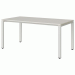 TABLE MALIBU 160X80 T5 SOUDÉ STRA ABS BLC SEL W911/BLC 9016