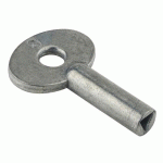 CLÉ ZAMAK 14MM POUR CADENAS ET CYLINDRE TRIANGLE FTH THIRARD