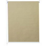 DÉCOSHOP26 - STORE ENROULEUR DE FENÊTRE OCCULTANT PROTECTION SOLAIRE STORE À TIRAGE LATÉRAL 90X160CM OPAQUE BEIGE - BEIGE