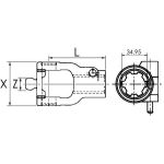 MACHOIRE GRAND ANGLE 80° 1''3/8-Z6 CR.210600