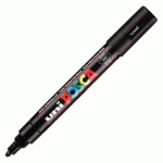 MARQUEUR POSCA PC5M POINTE MOYENNE 1,8 À 2,5 MM - NOIR