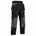 PANTALON DE TRAVAIL X1900 ARTISAN CORDURA® NYCO NOIR TAILLE 56 - BLAKLADER