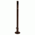 POTELET CIGARETTE FOURREAU PLATINE - GALVA MARRON 8017 - PROCITY