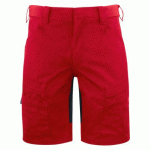 PROJOB 2522 SHORTS STRETCH ROUGE - TAILLE 50