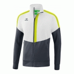 VESTE WORKER - ERIMA - SQUAD ENFANT BLANC/SLATE GREY/BIO LIME