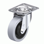 BLICKLE - ROULETTE PIVOTANTE Ø 100MM BANDAGE CAOUTCHOUC NR 150KG - LE-POEV 100KA-SG
