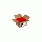 CARTON DE 200 ENVELOPPES POLLEN 114X162MM 120G/M² - ROUGE GROSEILLE