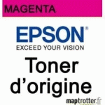 EPSON - 0748 - TONER MAGENTA - PRODUIT D'ORIGINE - 8 800 PAGES - C13S050748