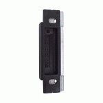 GÂCHE POUR PÊNE À ROULEAU - POUR SERRURES SÉCURY - JEU 12 - FEUILLURE 24 X 8 MM FERCO