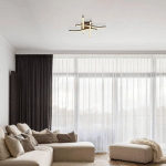 GLOBO PLAFONNIER LED EVITA EN ASPECT BOIS