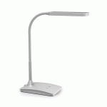 LAMPE DE BUREAU LED MAULPEARLY, ARGENT, 38 CM, À INTENSITÉ VARIABLE, CCT