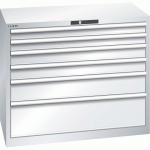 LISTA - ARMOIRE À TIROIRS (HXLXP) 85 X 102,3 X 57,2 CM KEY LOCK R7035