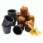 MATFER - MOULE EXOGLASS 6 CANNELÉS D.35 MM (VENDU PAR 6) - 345415
