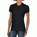 POLO FEMME MANCHES COURTES NOIR T.XL