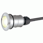 SPOT ENCASTRÉ DE SOL - POWER TRAIL-LITE - LED - INOX - 3000°K - ROND SLV