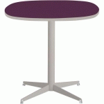 TABLE BASSE TAMARIS PL.PRUNE/SABLE PIET.SABLE/ARGENT
