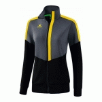 VESTE WORKER - ERIMA - SQUAD FEMME SLATE GREY/NOIR/JAUNE