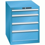 ARMOIRE BLEU CLAIR 564X725X700 AVEC 4 TIR. 75KG _ 14.350.010 - LISTA