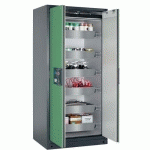 ARMOIRE SÉCURITÉ Q-PEGASUS-90 Q90.195.090.WDAC GRIS/VERT - ASECOS