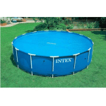 BÂCHE À BULLES POUR PISCINES RONDES INTEX 3.66 M - BLEU