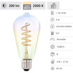 ILLUMINANT LED E27 L: 14.2CM Ø: 6.4CM DIMMABLE 2000K