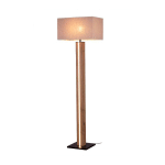 BRITOP LAMPADAIRE ELEGANCE DIMMABLE, PLACAGE CHÊNE, BEIGE