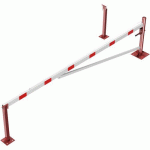 BARRIÈRE PIVOTANTE TRAVERSE À CHEVILLER SERRURE-4500 MM - SCHAKE