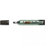 BIC MARQUEUR PERMANENT POINTE BISEAU CORPS MÉTAL GRANDE CONTENANCE ENCRE NOIRE ONYX MARKER 1591