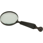 LOUPE EN LAITON ANTIQUE 26 CM