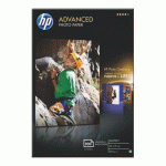 PAPIER PHOTO HP GLACÉ BRILLANT 10 X 15 CM 250 G -100 FEUILLES