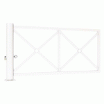 BARRIÈRE TOURNANTE DÉCORATIVE 2.01 M - BLANC 9010 - PROCITY
