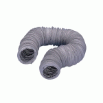 CONDUIT FLEXIBLE EN PVC 6M GRIS GP D80 - UNELVENT - 810196