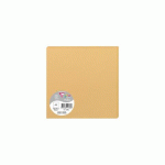 LOT DE 2 - PAQUET DE 25 CARTES SIMPLES POLLEN 160X160MM 210G/M2 - CARAMEL