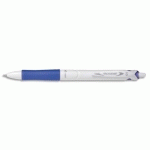 STYLO À BILLE RÉTRACTABLE ACROBALL PURE WHITE, BLEU - LOT DE 10